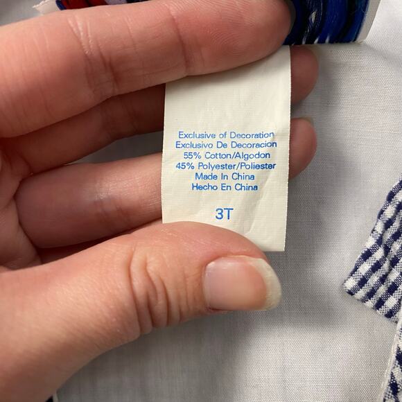 Vintage Samara Romper 3T Black White Seersucker Romper Dump Truck‎ Appliqué - Picture 9 of 10